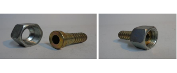 Females with a tail comb for a linen pipe